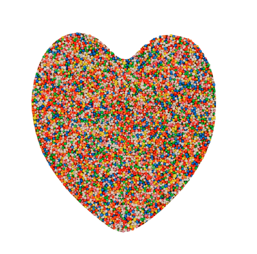 Heart Shaped Speckle